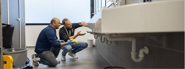 Hygiene und Sauberkeit sind kein Zufall, sondern für das Plus an Wohlbefinden, Objekterhaltung und Außenpräsentation unabdingbar.